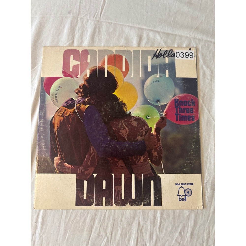 Dawn Candida Vinyl LP 12" Record Black Fair 1970 Bell 6052‎ Knock Three Times